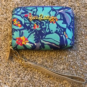 Lilly Pulitzer Wristlet - Never Used